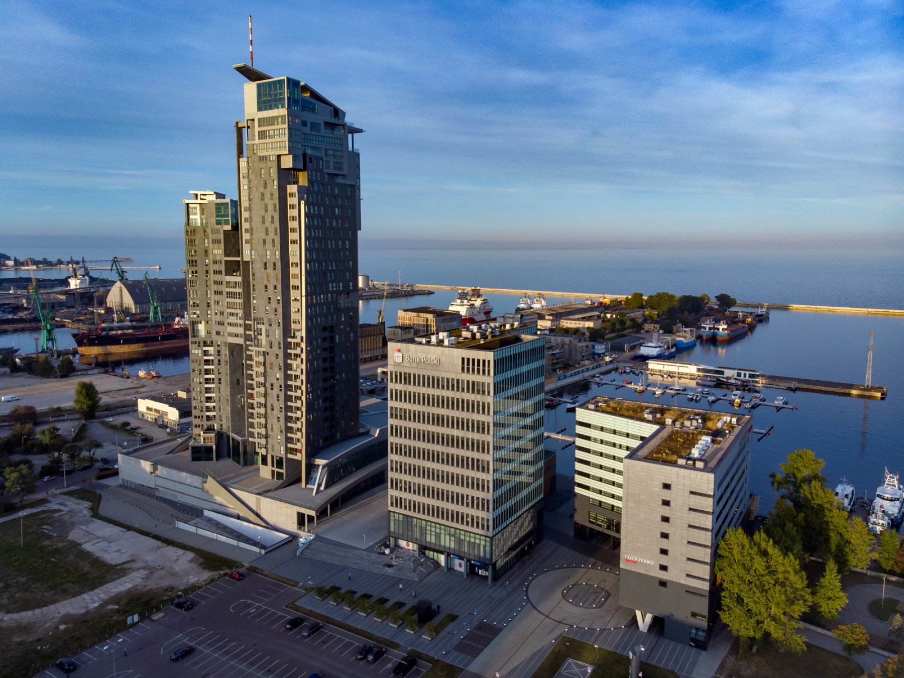 Apartamenty i biurowce w Gdyni