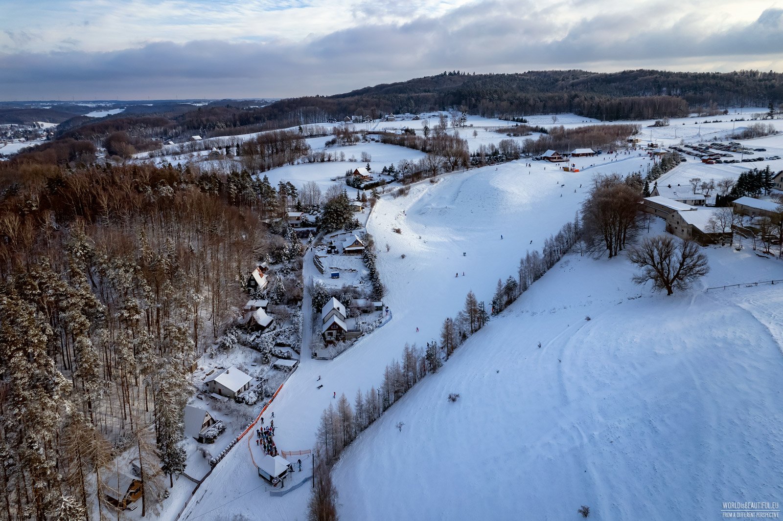 Ośrodek narciarski Wieżyca Kotlinaka w Szymbarku