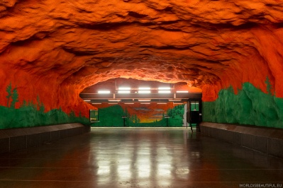 Najładniejsze stacje metra w Sztokholmie