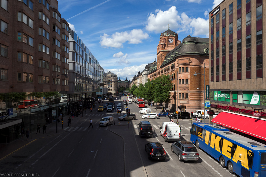 Ulice w Sztokholmie