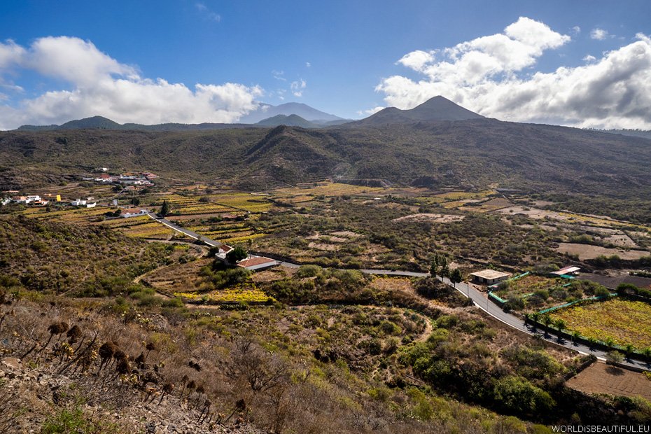 Widok na dolinę Valle de Arriba