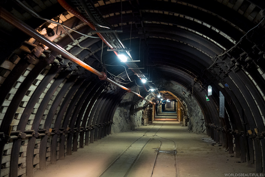 Zwiedzanie kopalni - podziemna trasa turystyczna
