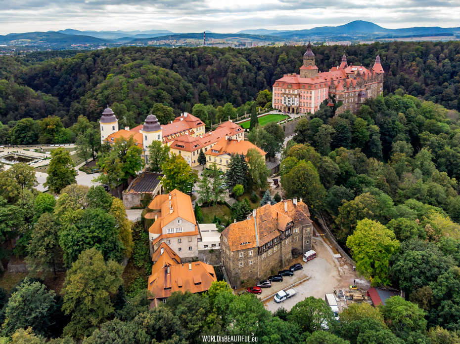 Hotels on the Książ Castle
