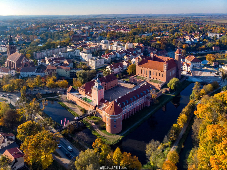 Lidzbark Warmiński and the bishop's castle