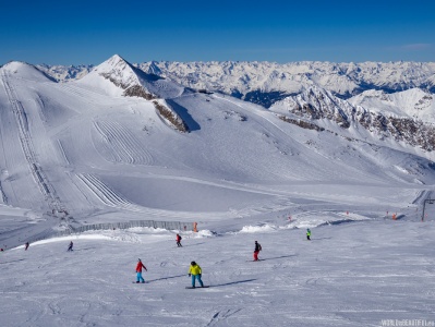 Trasy narciarskie na lodowcu