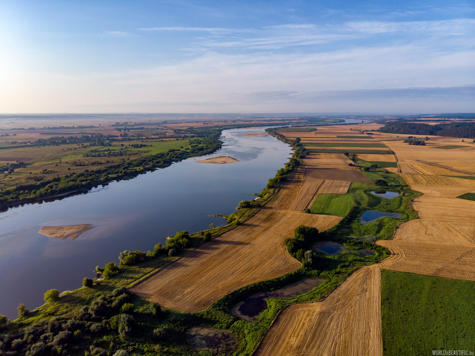 The Vistula River in Gniew