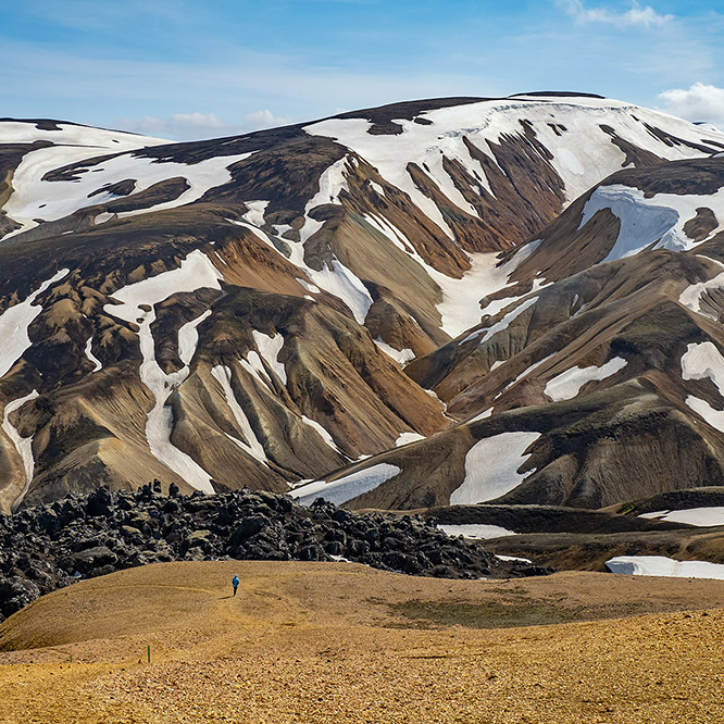 Góry Tęczowe na Islandii