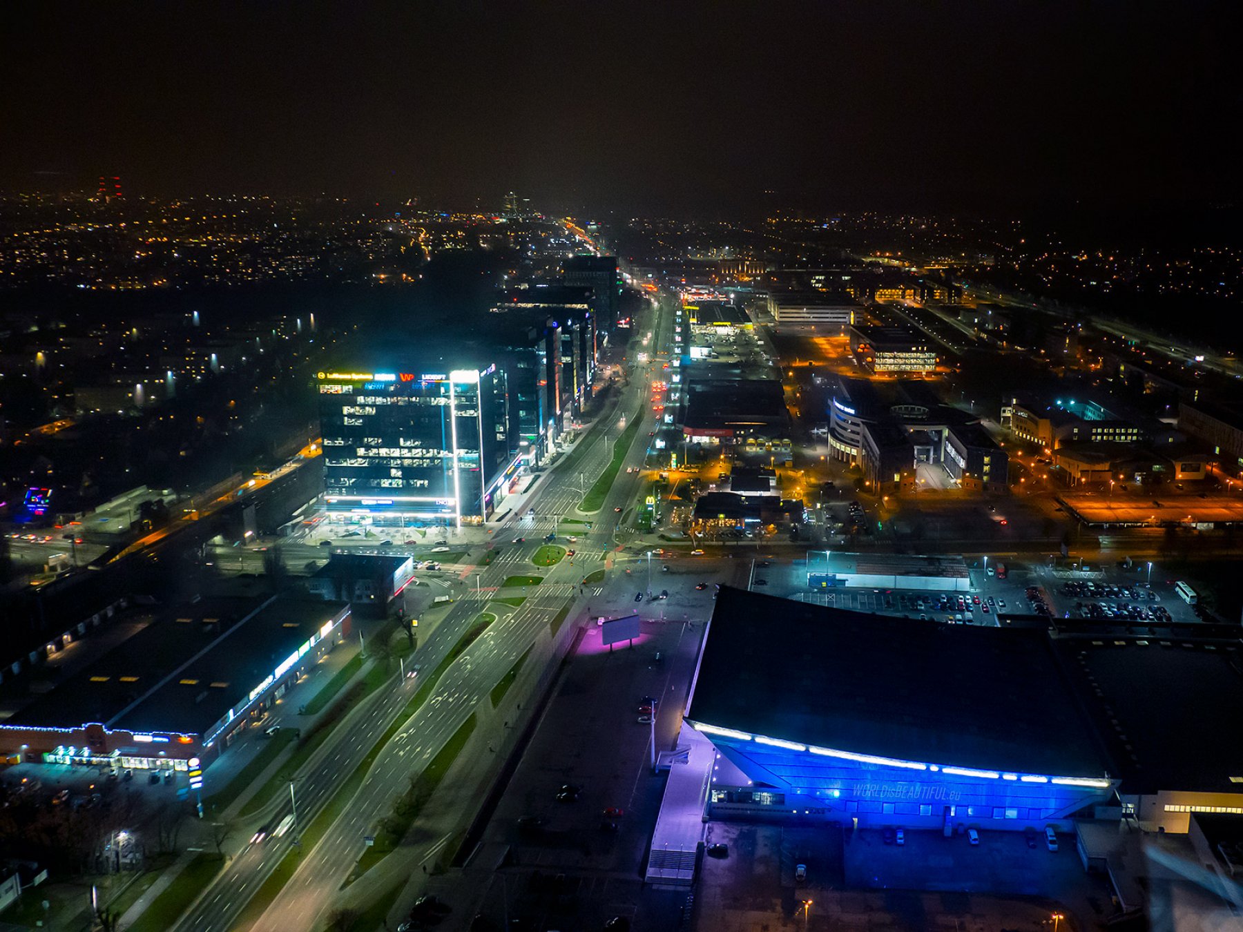 View of Gdansk from the Olivia Business Center