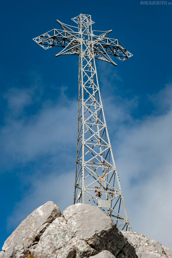 Cross at the top of Giewont