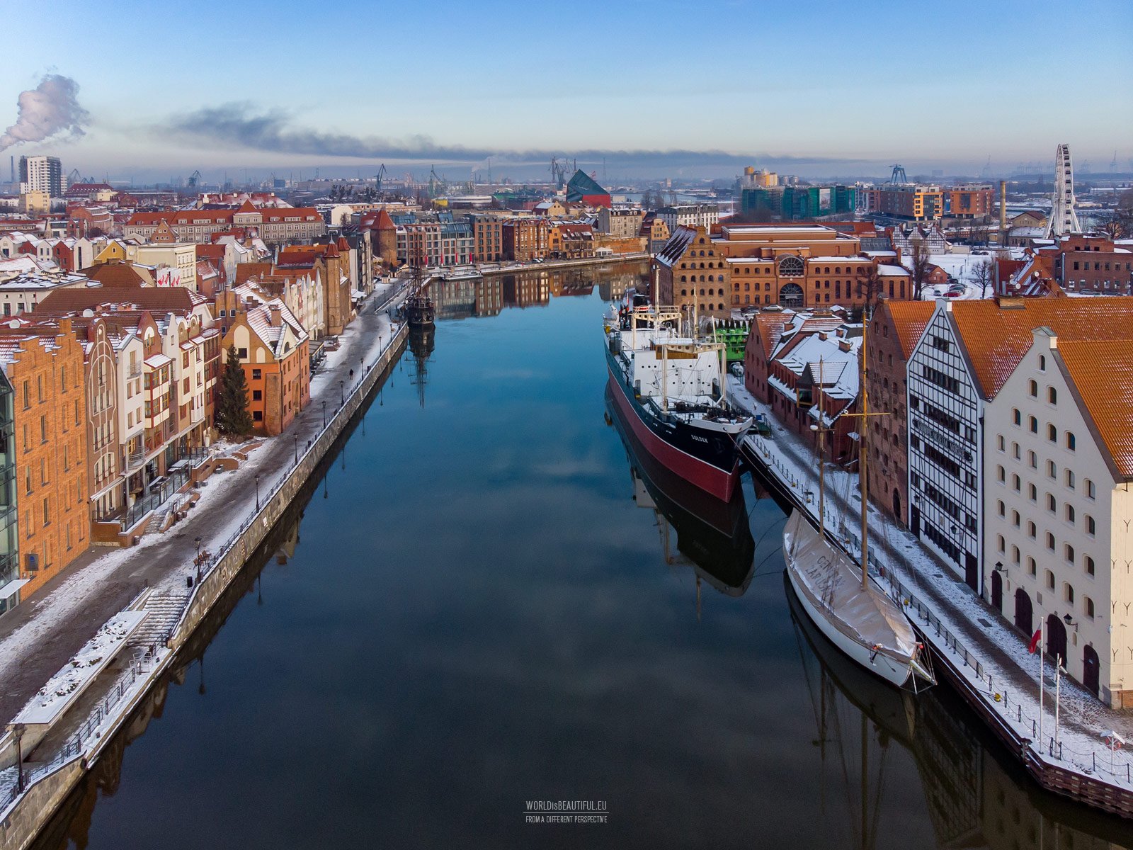 Gdańsk in the morning