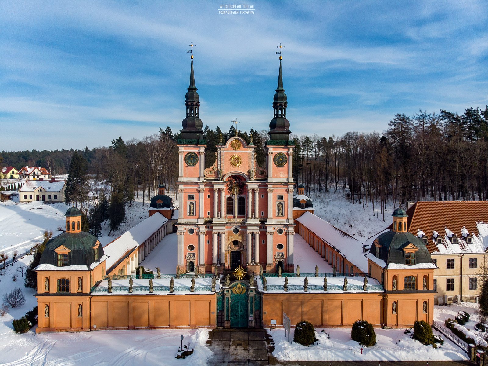 Basilica in winter