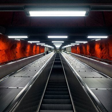 Subway in Stockholm