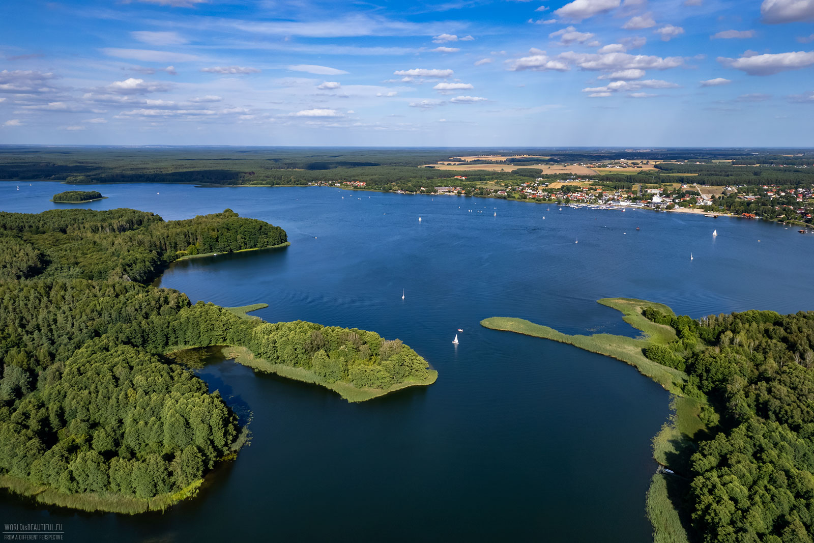 Charzykowy and Lake Charzykowskie