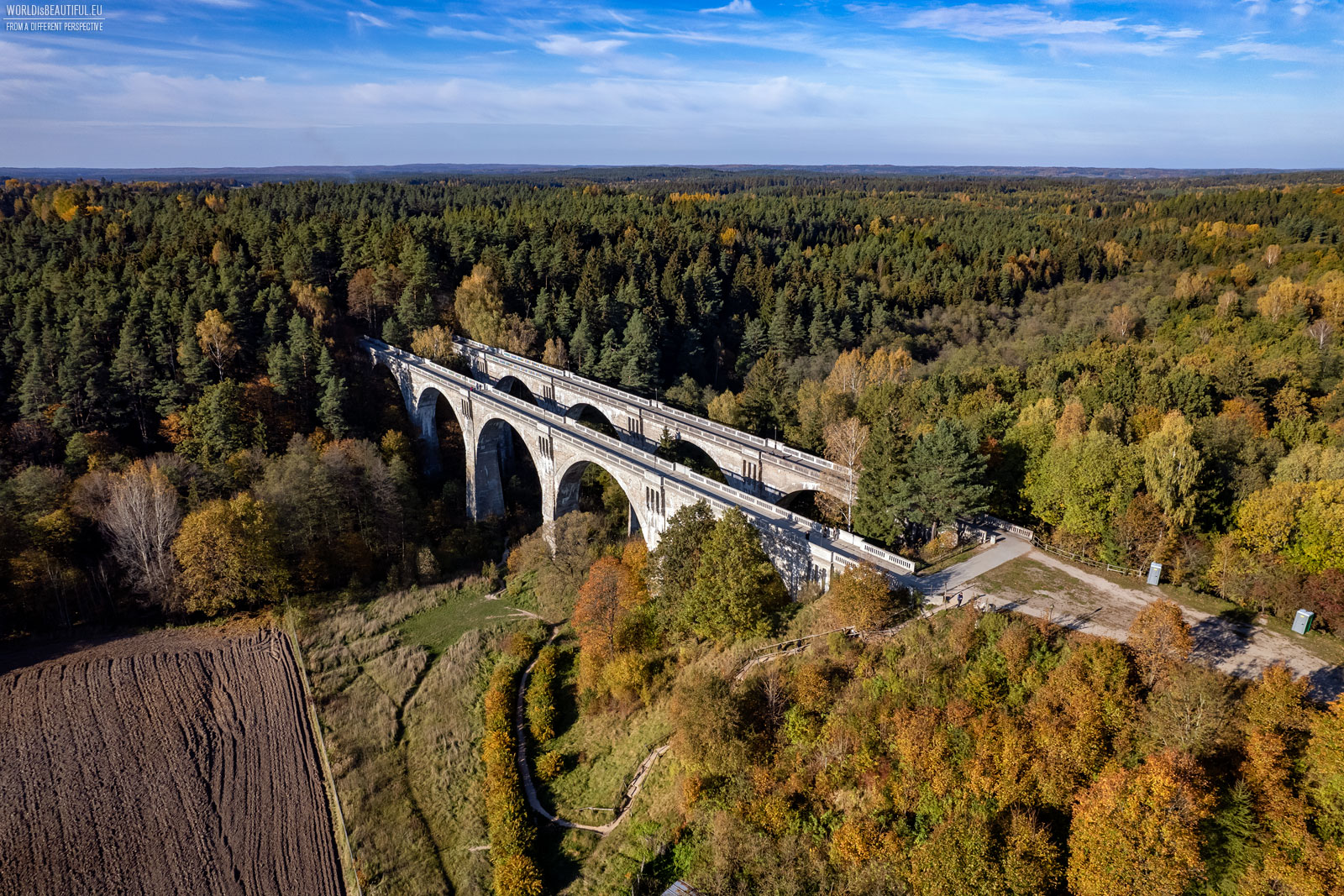 Aqueducts of the Romincka Forest