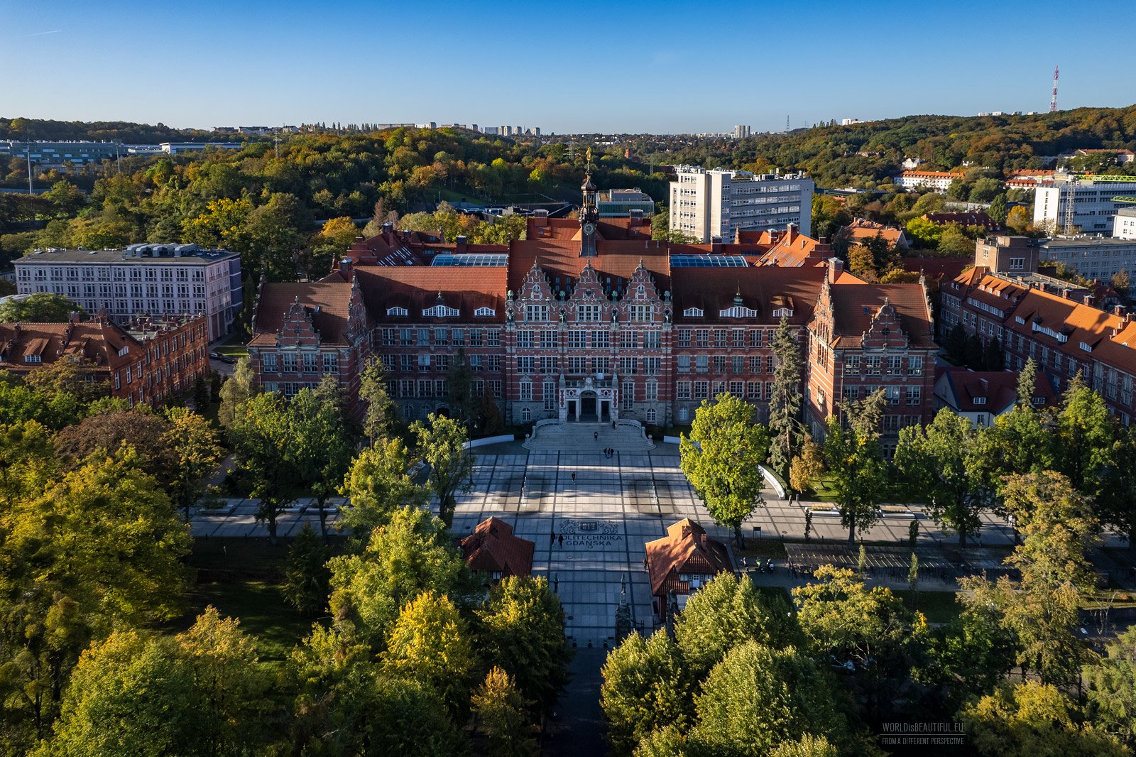 The Main Building of the Gdańsk University of Technology