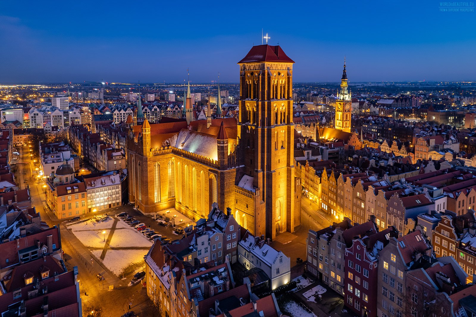Gdansk - photos from the drone