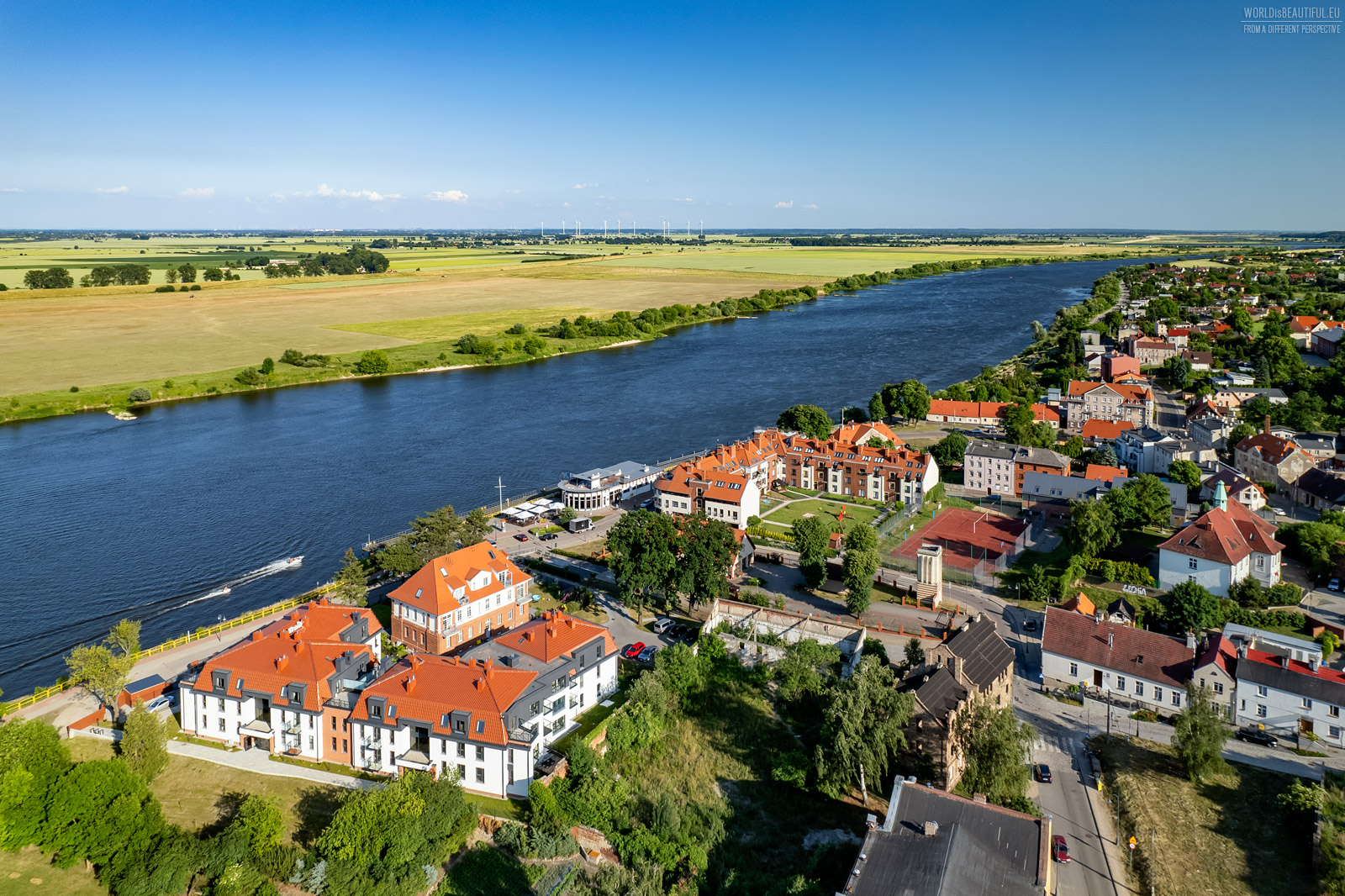 The Vistula River in Tczew