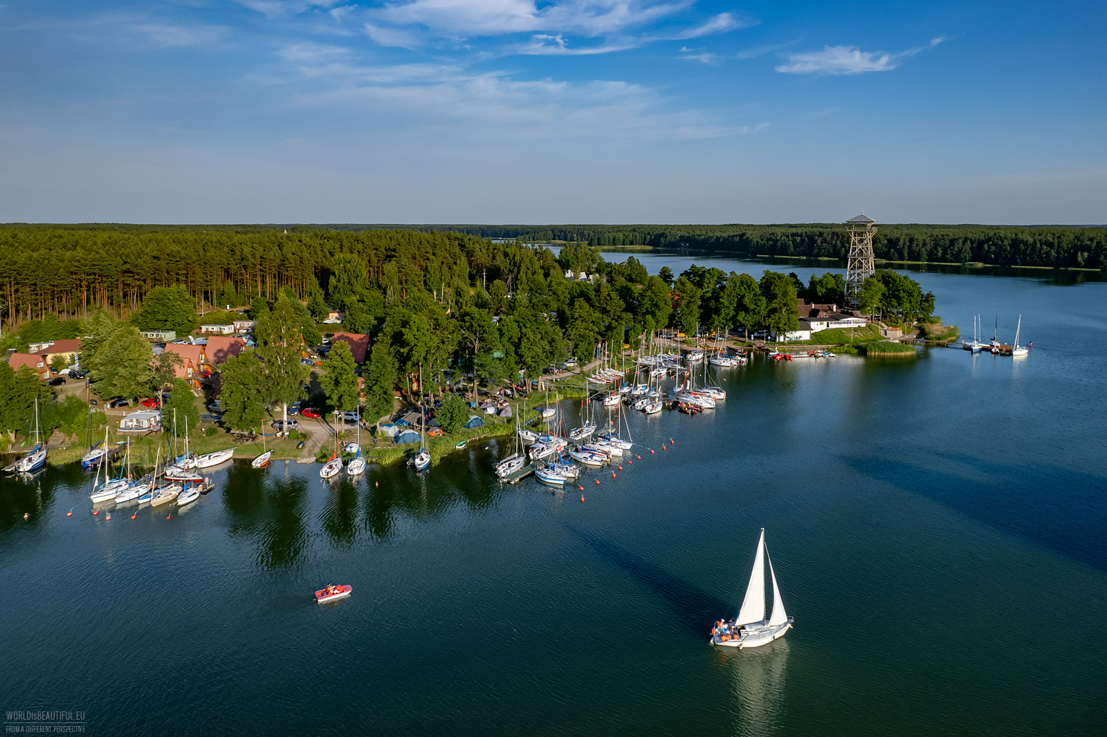 PTTK waterside resort Wdzydze Kiszewskie