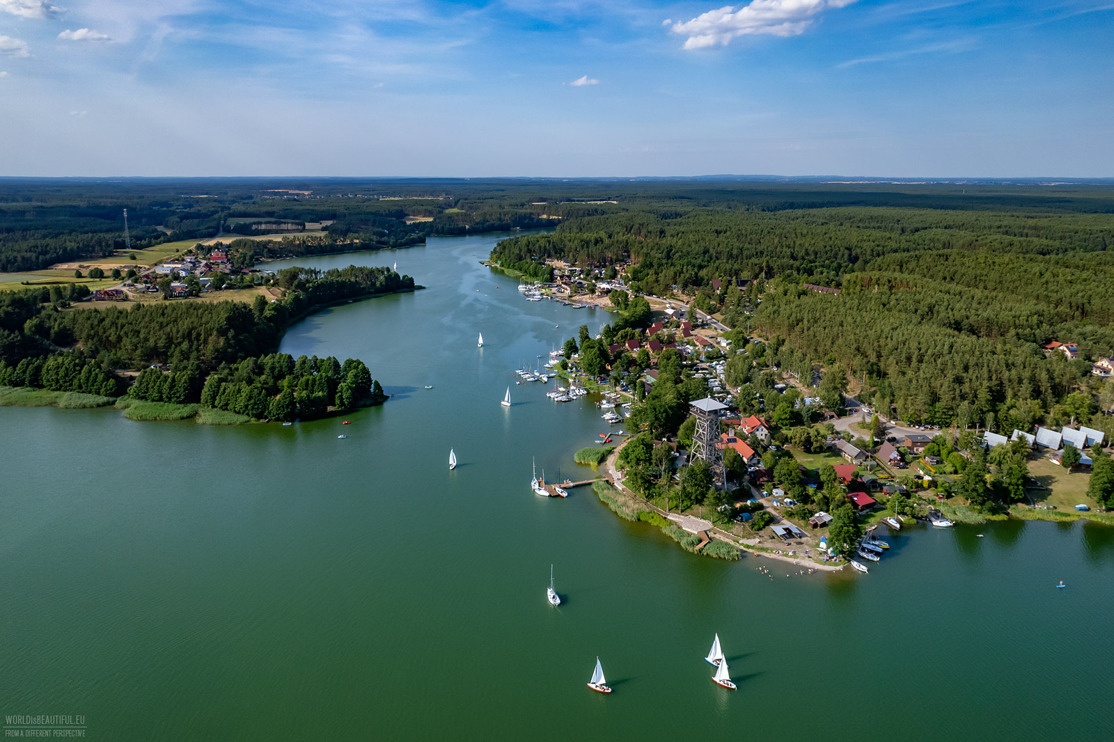 Lake Wdzydze - recreation and relaxation