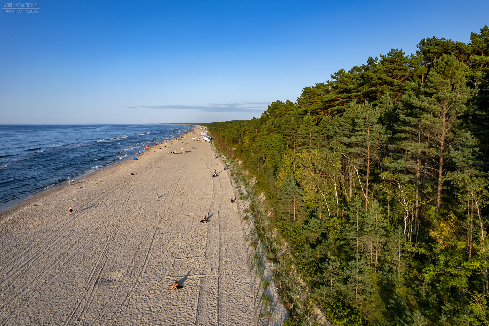 White Beach - the most beautiful beach in Poland