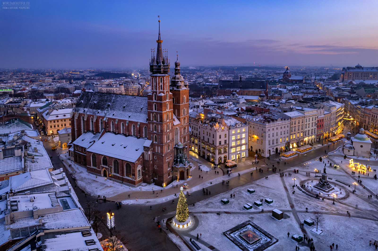 Krakow from a Drone's Perspective