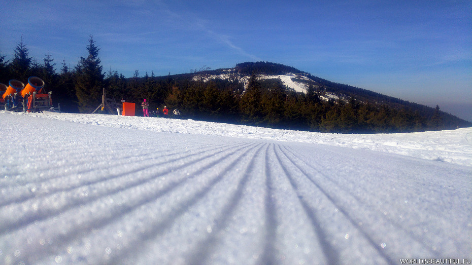 Ski slopes in Czarna Góra