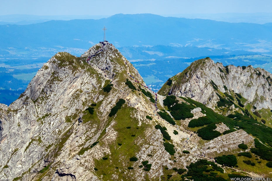 Giewont, entrance to the top