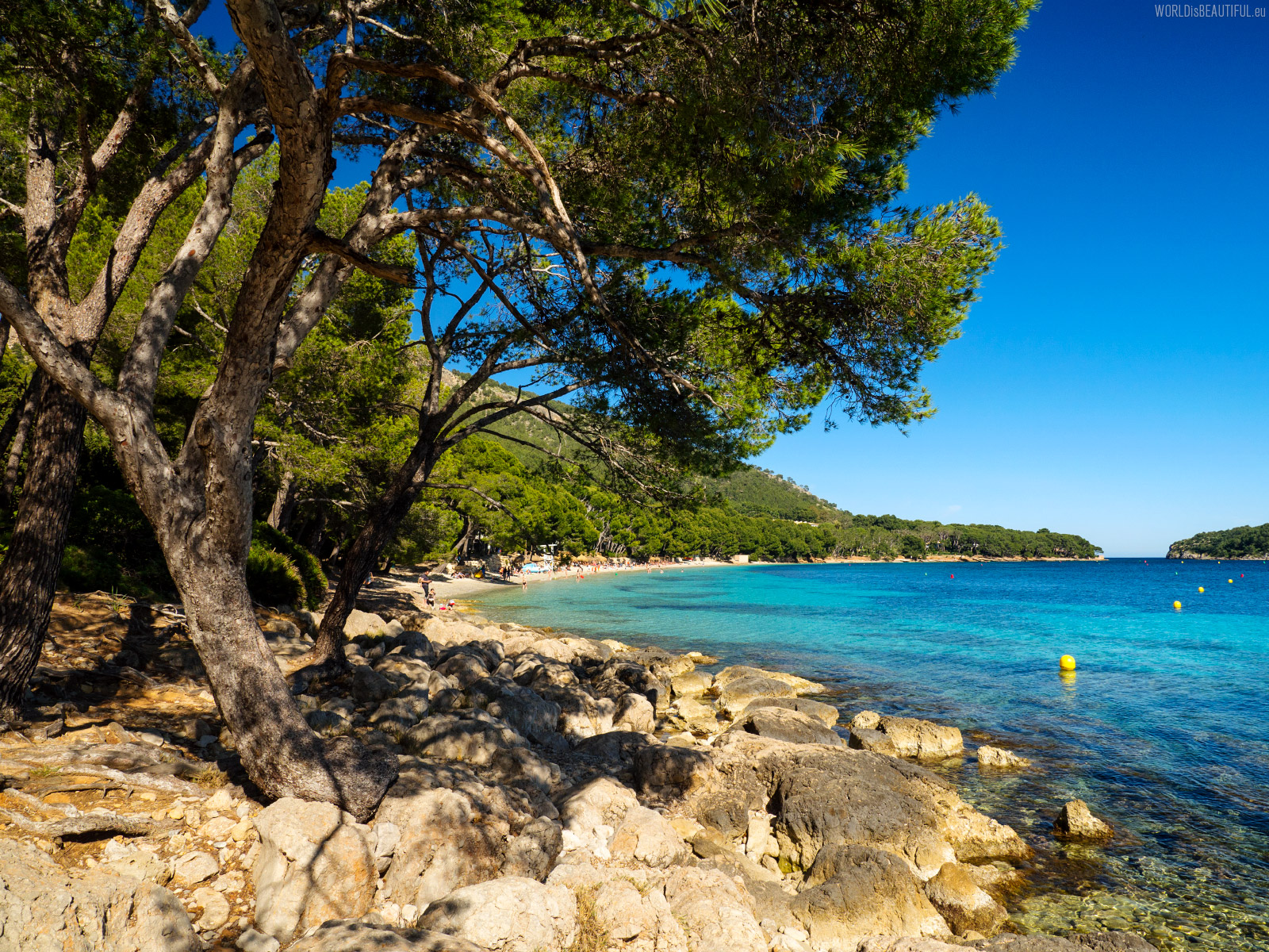 Najpiękniejsze miejsca na Majorce - Playa de Formentor